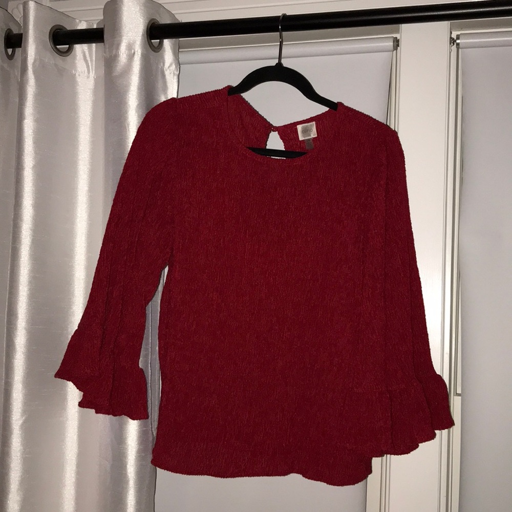 Bell sleeve light sweater 💌